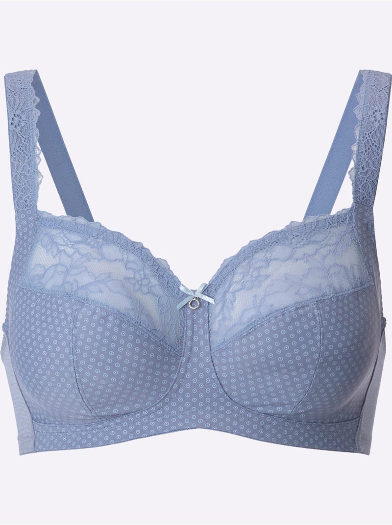 Soutien-gorge Sans Armatures - Witt Gris tourterelle - Kiabi