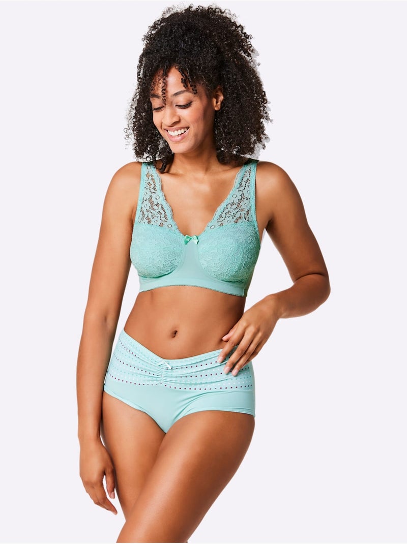 Soutien-gorge Sans Armatures - Witt Menthe - Kiabi
