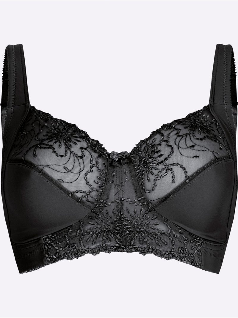 Soutien-gorge Sans Armatures - Witt Noir - Kiabi