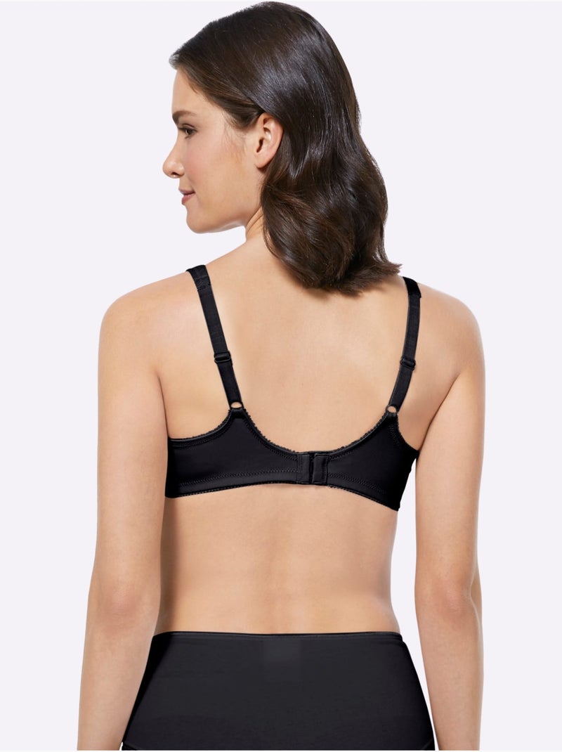 Soutien-gorge Sans Armatures - Witt Noir - Kiabi