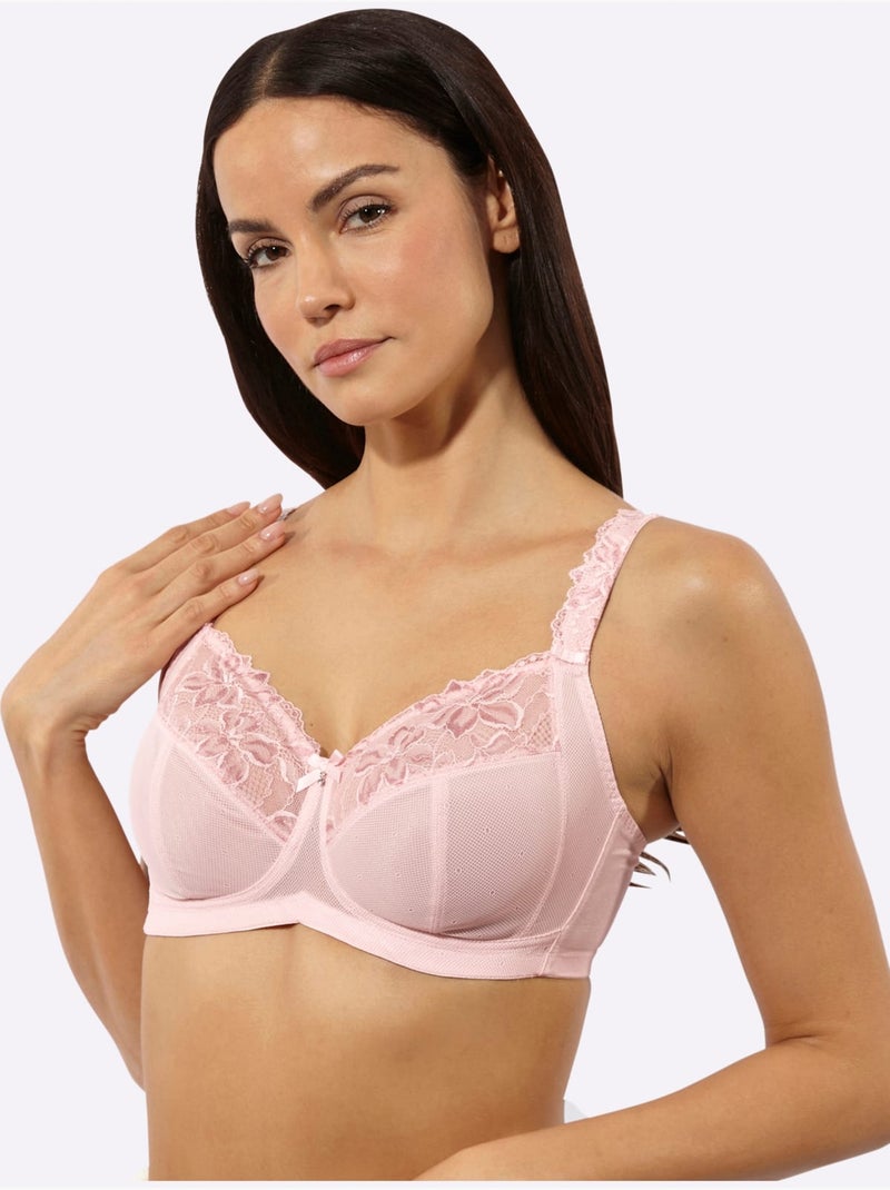 Soutien-gorge Sans Armatures - Witt Rose clair - Kiabi