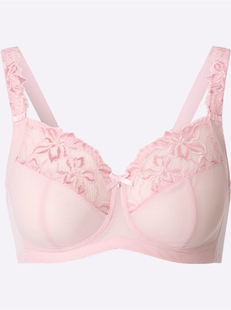 Soutien-gorge Sans Armatures - Witt Rose clair - Kiabi