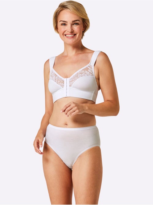 Soutien-gorge Sans Armatures à Fermeture Devant - Witt - Kiabi