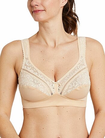 Soutien-gorge sans armatures ajouré