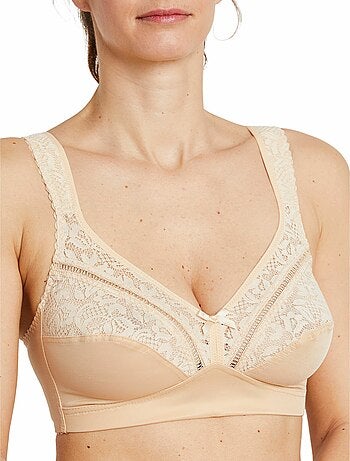 Soutien-gorge sans armatures ajouré