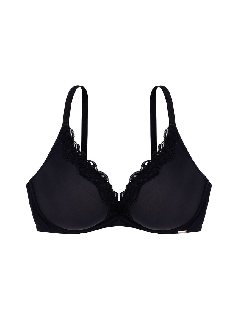 Soutien-gorge sans armatures ALANA Dorina Noir - Kiabi