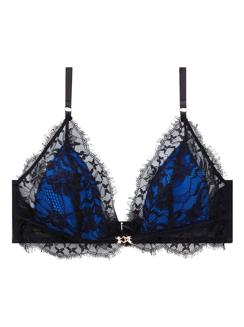 Soutien-gorge sans armatures ALCOVE - Pomm'Poire Noir - Kiabi