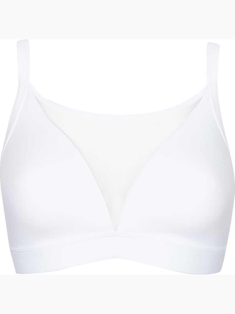 Soutien-gorge sans armatures ALLURE Blanc - Kiabi