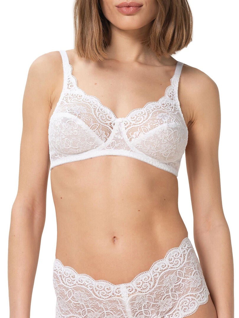 Soutien-gorge sans armatures AMOURETTE 300 N Blanc - Kiabi