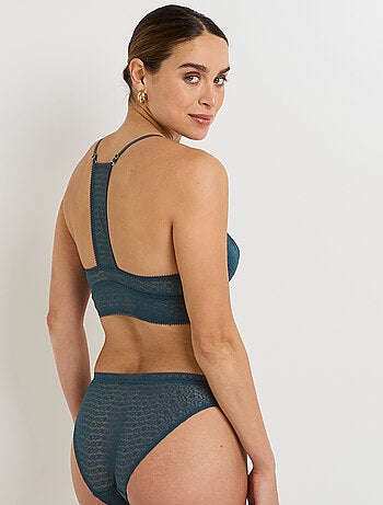 Soutien-gorge sans armatures ampli dentelle Ginger - RougeGorge Lingerie