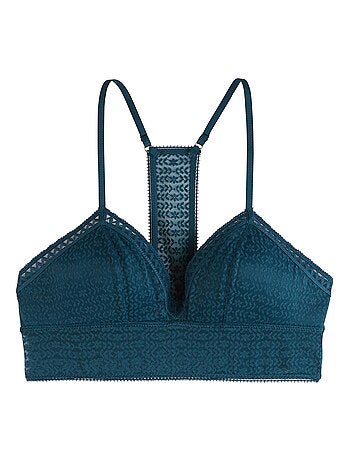 Soutien-gorge sans armatures ampli dentelle Ginger - RougeGorge Lingerie