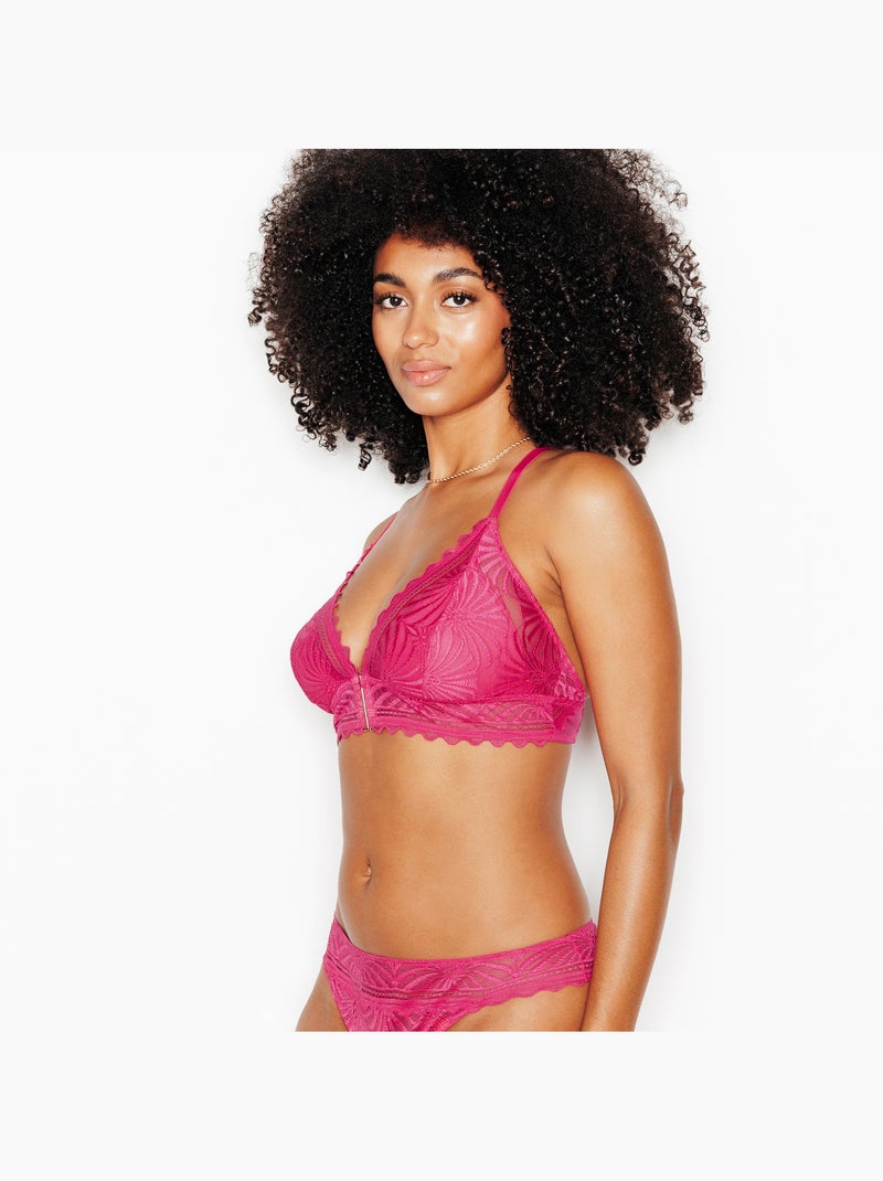 Soutien-gorge sans armatures ampliforme den fallon - rougegorge lingerie Rose - Kiabi