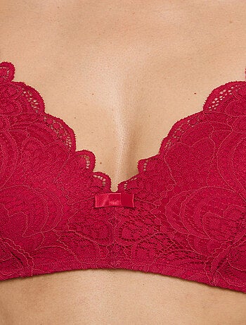 Soutien-gorge sans armatures ampliforme Dentelle - RougeGorge Lingerie