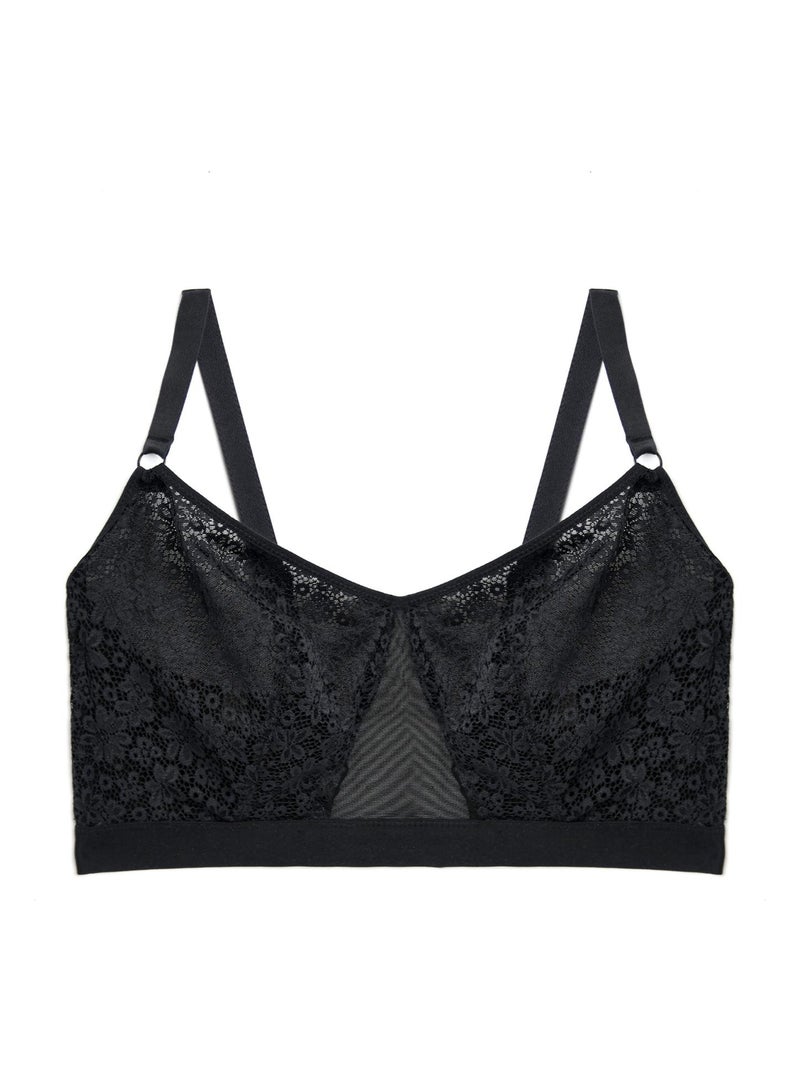 Soutien-gorge sans armatures Anna - RougeGorge Lingerie Noir - Kiabi