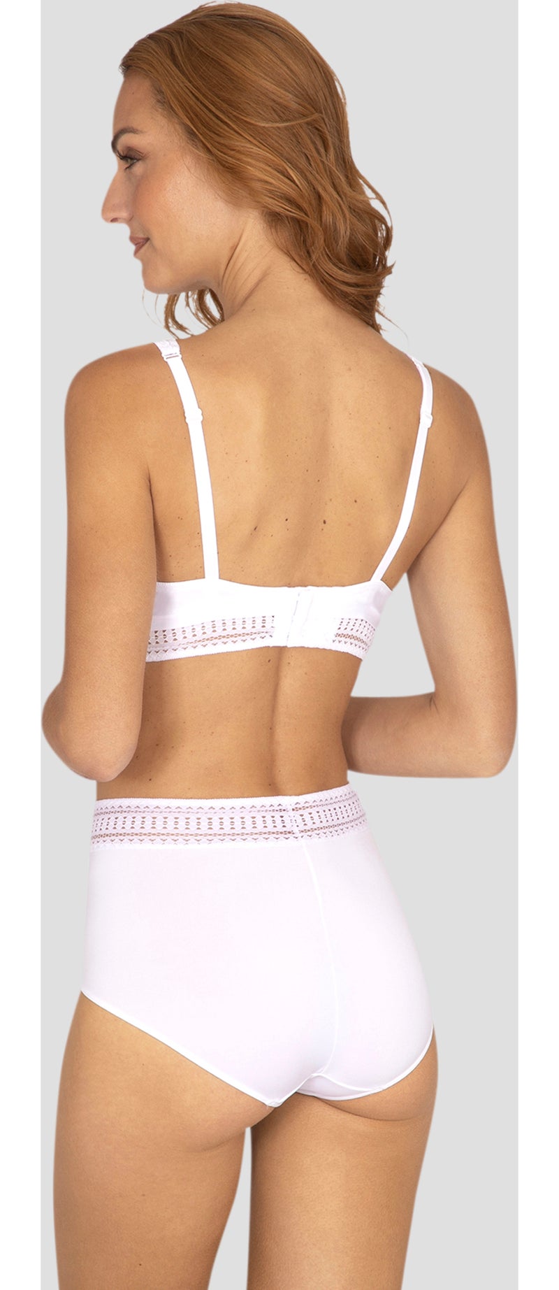 Soutien-gorge sans armatures ARTY GRAPHIK Blanc - Kiabi