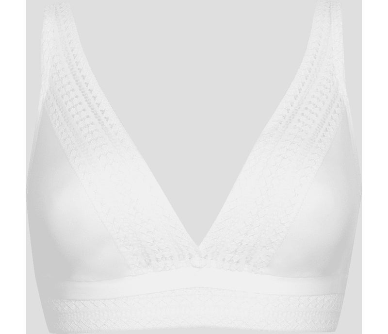 Soutien-gorge sans armatures ARTY GRAPHIK Blanc - Kiabi