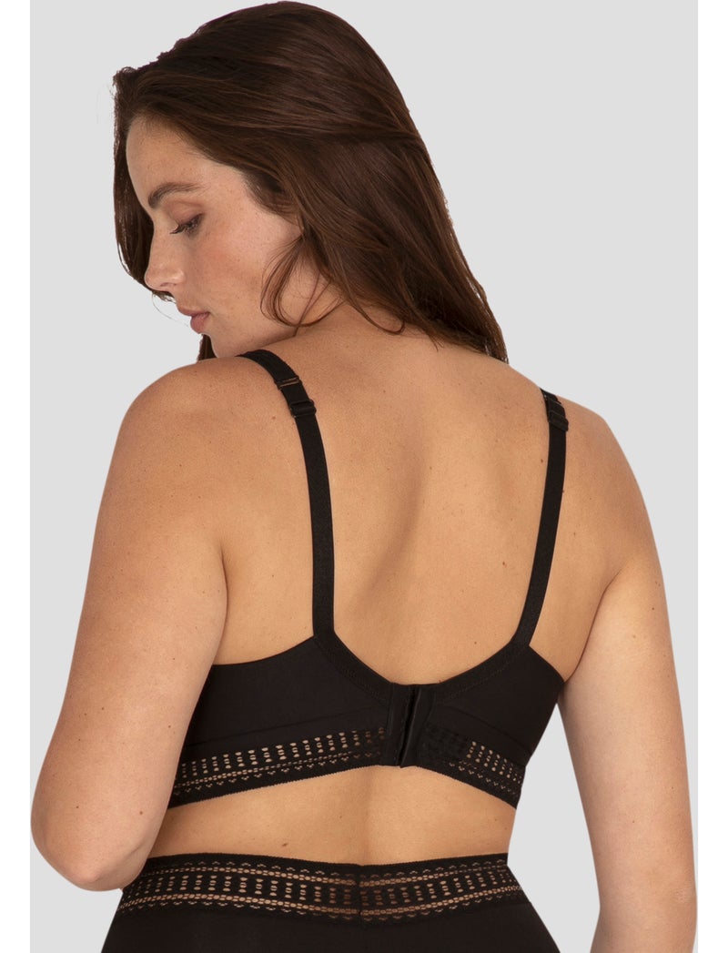 Soutien-gorge sans armatures ARTY GRAPHIK Noir - Kiabi