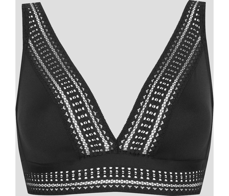 Soutien-gorge sans armatures ARTY GRAPHIK Noir - Kiabi