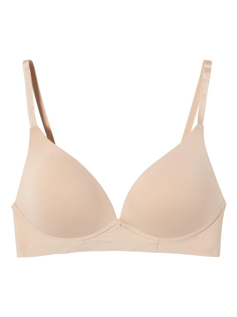 Soutien-gorge sans armatures coque souple GHOST - Pomm'Poire Beige - Kiabi