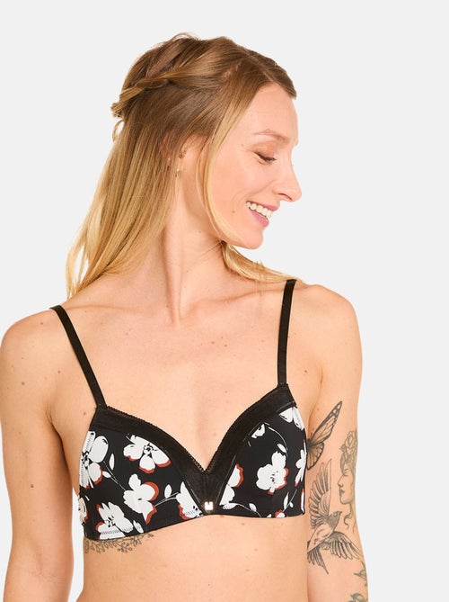 Soutien-gorge sans armatures coques souples COOKIE - Camille Cerf & Pomm'Poire - Kiabi