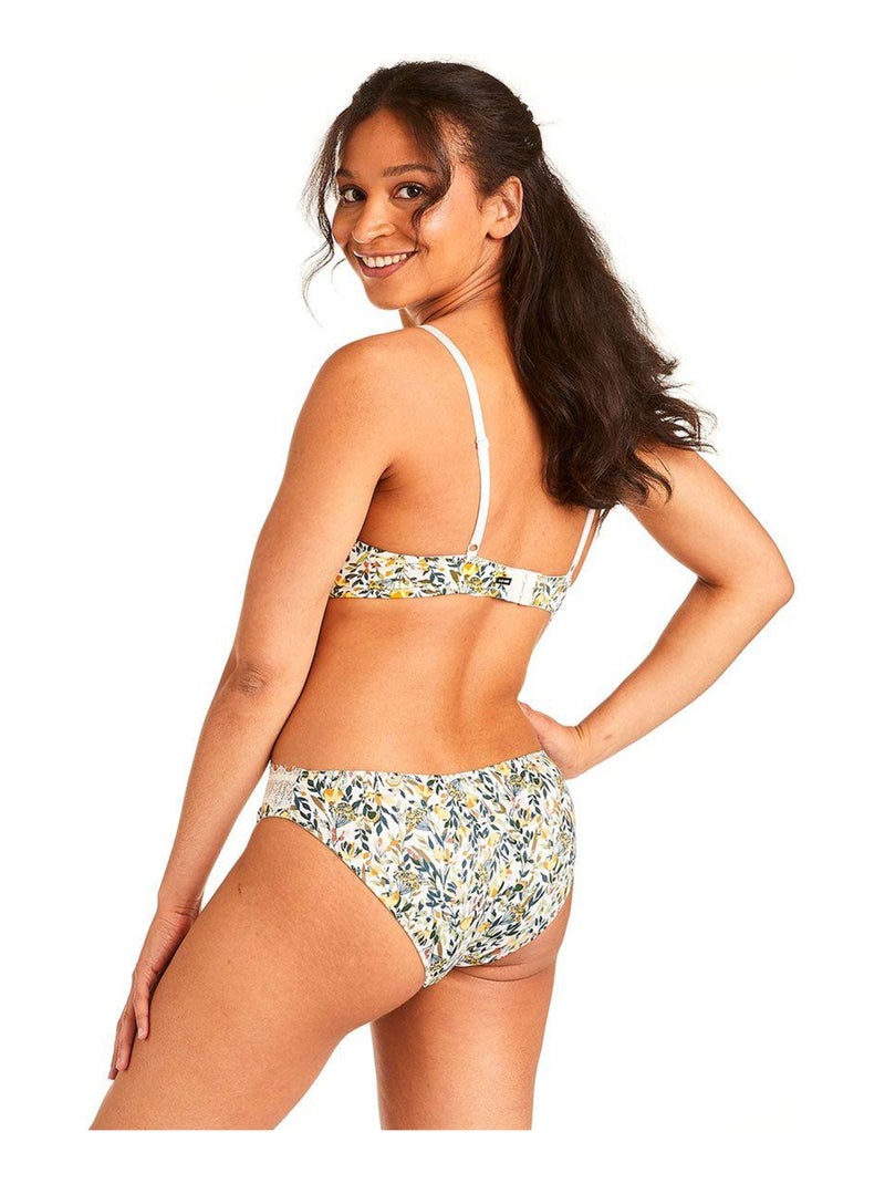 Soutien-gorge sans armatures coques souples PAMOISON - Pomm'Poire Blanc - Kiabi