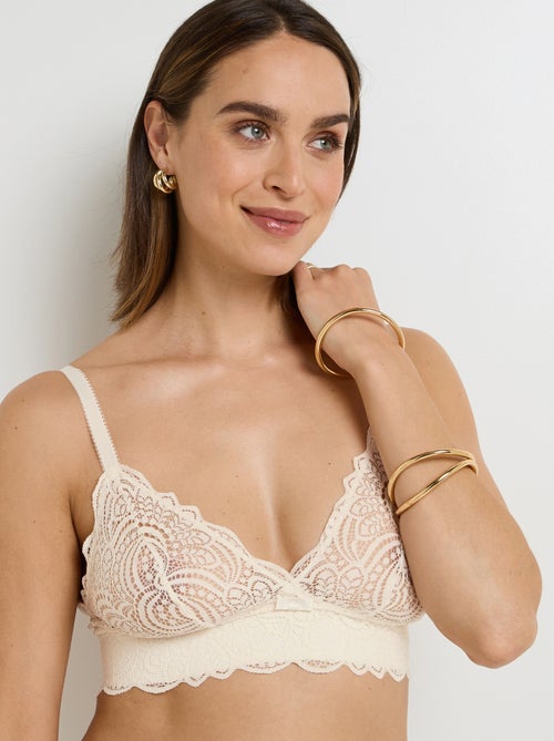 Soutien-gorge sans armatures Dentelle - RougeGorge Lingerie - Kiabi