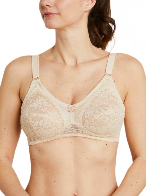 Soutien-gorge sans armatures dentelle - Kiabi