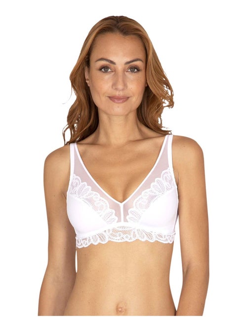 Soutien-gorge sans armatures DENTELLE ENVOÛTANTE - Kiabi Soutien-gorge sans armatures DENTELLE ENVOÛTANTE - Kiabi