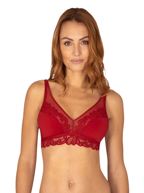 Soutien-gorge sans armatures DENTELLE ENVOÛTANTE - Kiabi