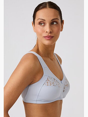 Soutien-gorge sans armatures dentelle, grand maintien - damart