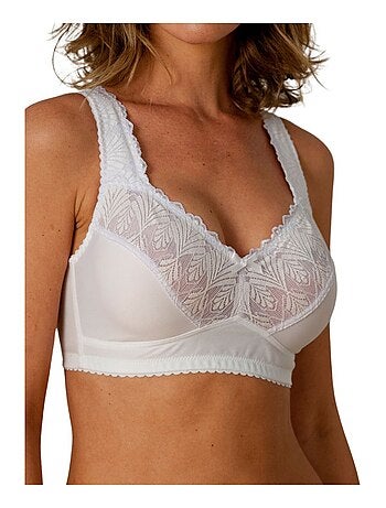 Soutien-gorge sans armatures dentelle grand maintien