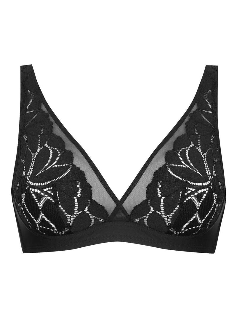Soutien-gorge sans armatures DENTELLE PRODIGIEUSE Noir - Kiabi