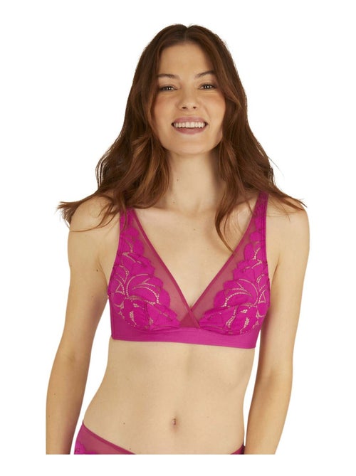 Soutien-gorge sans armatures DENTELLE PRODIGIEUSE - Kiabi Soutien-gorge sans armatures DENTELLE PRODIGIEUSE - Kiabi
