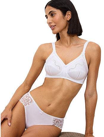 Soutien-gorge sans armatures DOREEN + COTTON01