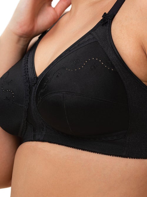 Soutien-gorge sans armatures DOREEN + COTTON01 - Kiabi