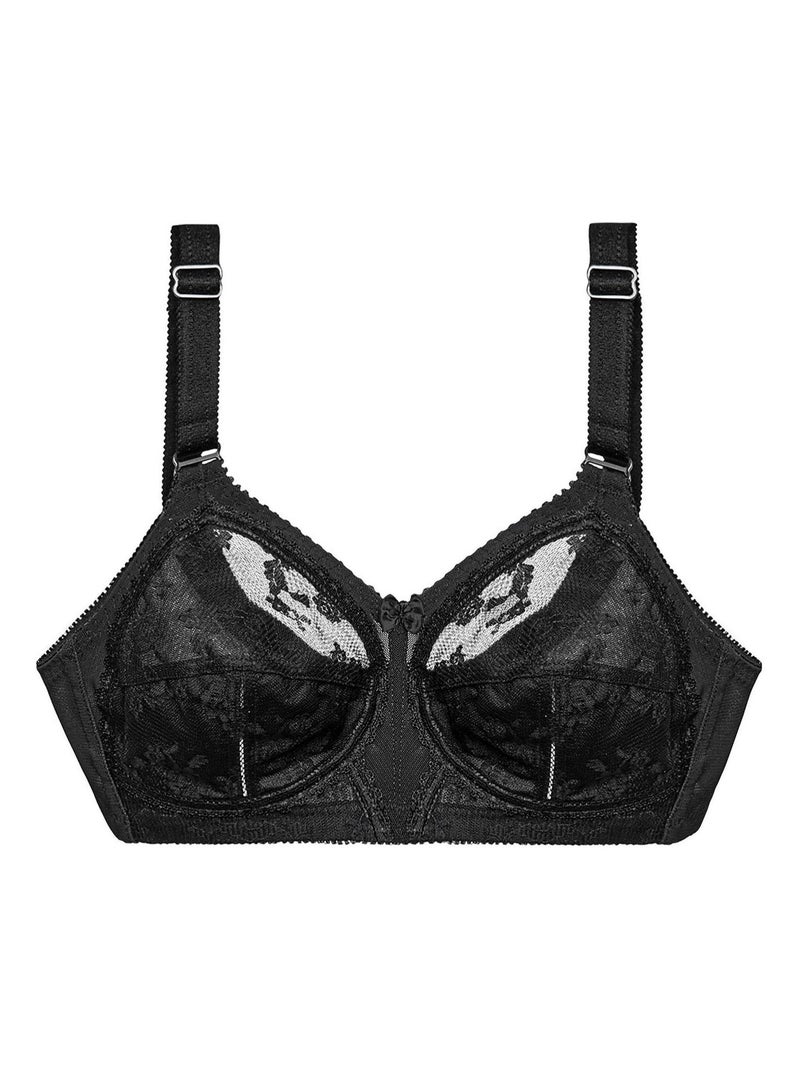 Soutien-gorge sans armatures DOREEN Noir - Kiabi