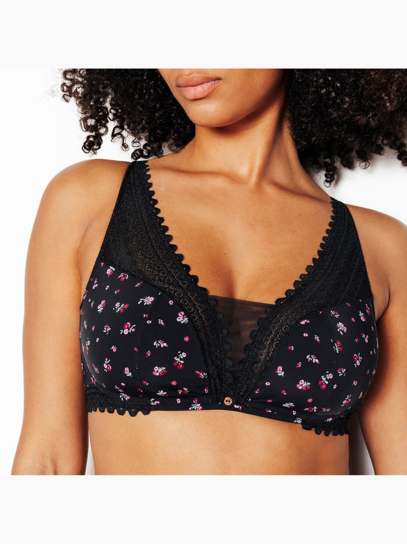 Soutien-gorge sans armatures Douce - RougeGorge Lingerie Noir Multicolore - Kiabi