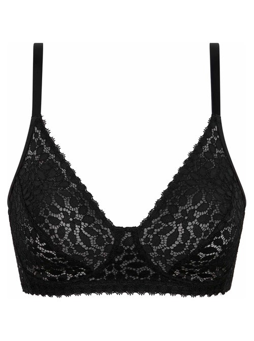 Soutien-gorge sans armatures en dentelle Daily Dentelle - Kiabi