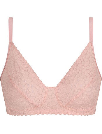 Soutien-gorge sans armatures en dentelle daily dentelle