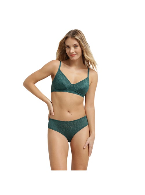Soutien-gorge sans armatures en dentelle Daily Dentelle - Kiabi