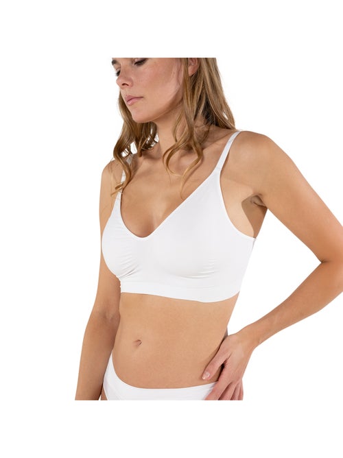 Soutien-gorge sans armatures et sans coutures femme My Skin Athena - Kiabi Soutien-gorge sans armatures et sans coutures femme My Skin Athena - Kiabi