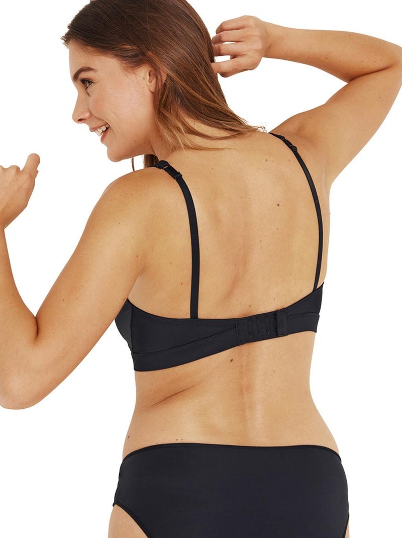 Soutien-gorge sans armatures femme Tulle Athena Noir - Kiabi