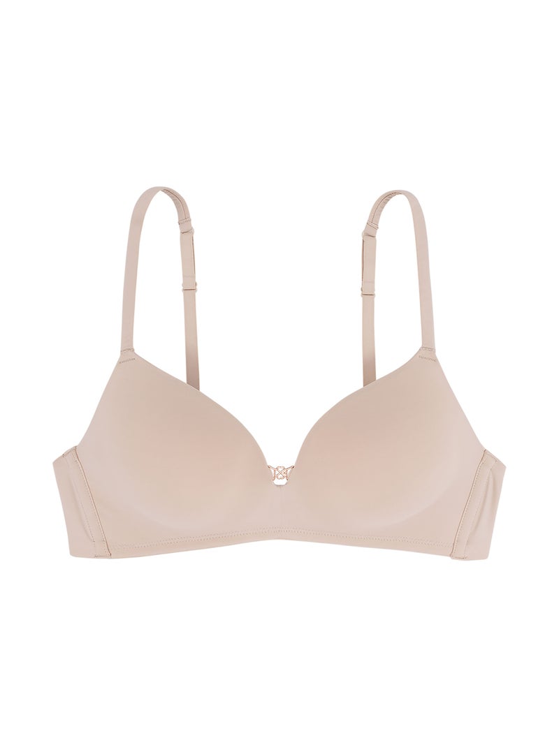 Soutien-gorge sans armatures fili Dorina Beige - Kiabi