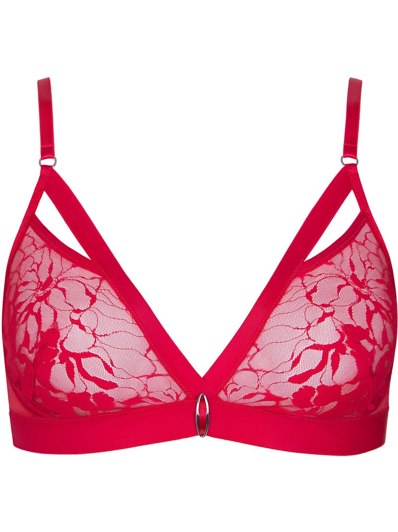 Soutien-gorge sans armatures Flamenco Rouge - Kiabi