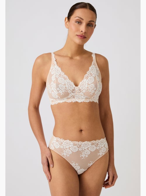 Soutien-gorge sans armatures forme foulard rosa by damart - damart - Kiabi Soutien-gorge sans armatures forme foulard rosa by damart - damart - Kiabi