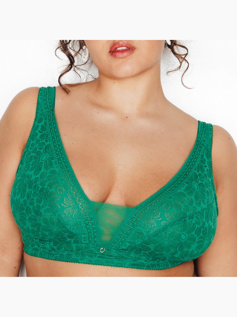 Soutien-gorge sans armatures Gabi+ - RougeGorge Lingerie Vert - Kiabi