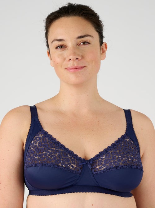 Soutien-gorge sans armatures, grand maintien - Damart - Kiabi