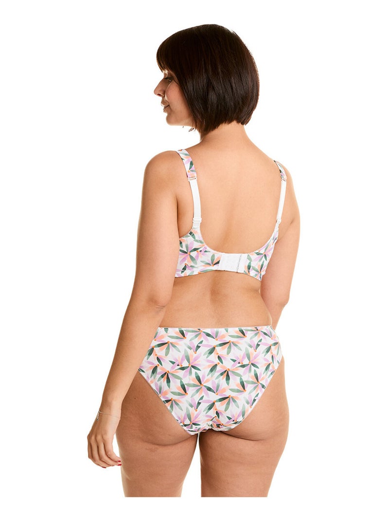 Soutien-gorge sans armatures grand maintien ELLA - Pomm'Poire Multicolore - Kiabi