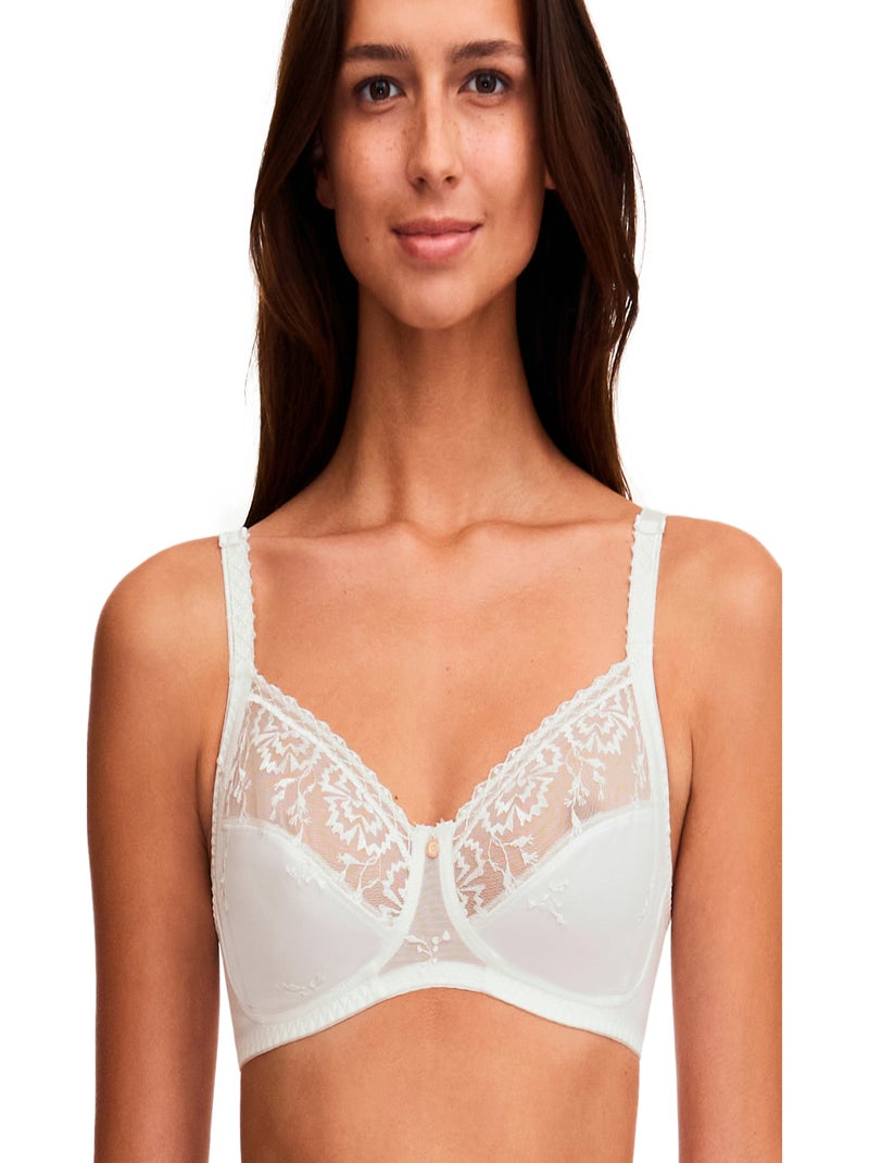 Soutien-gorge sans armatures grand maintien Every Curve de Chantelle - Damart Marron - Kiabi