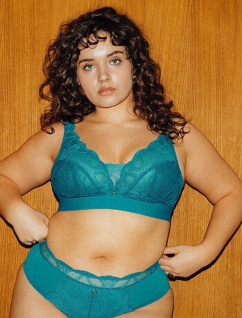 Soutien-gorge sans armatures grande taille Deborah - RougeGorge Lingerie
